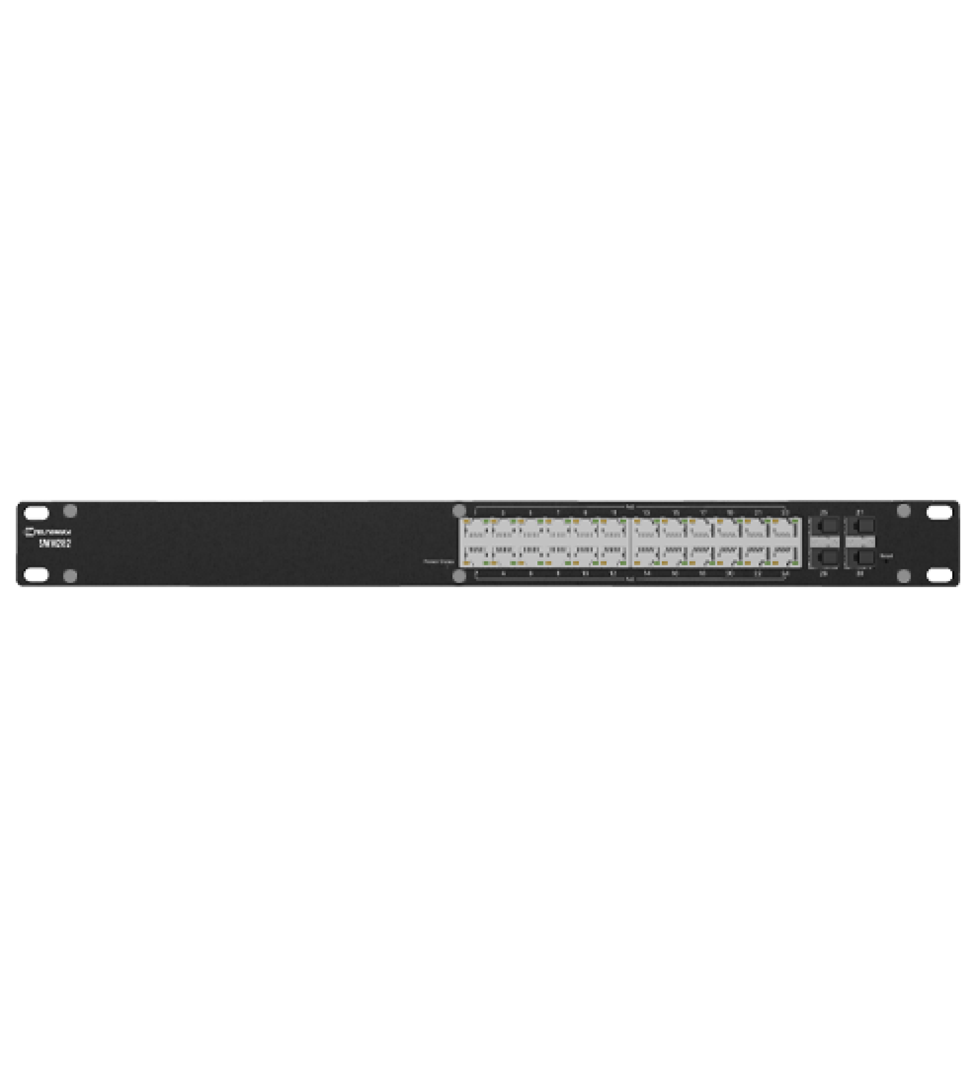 Teltonika Switch SWM282 24 Port Gigabit Managed PoE L2 Switch, 4x SFP, 19