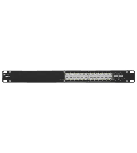 Teltonika Switch SWM282 24 Port Gigabit Managed PoE L2 Switch, 4x SFP, 19