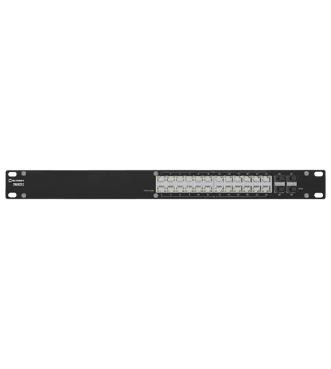 Teltonika Switch SWM282 24 Port Gigabit Managed PoE L2 Switch, 4x SFP, 19