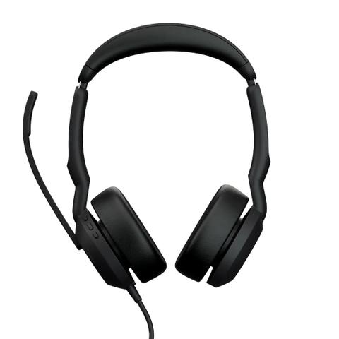 Jabra Evolve2 50 Headset Wired Head-band Office/Call center USB Type-C / USB Type-A Bluetooth Black