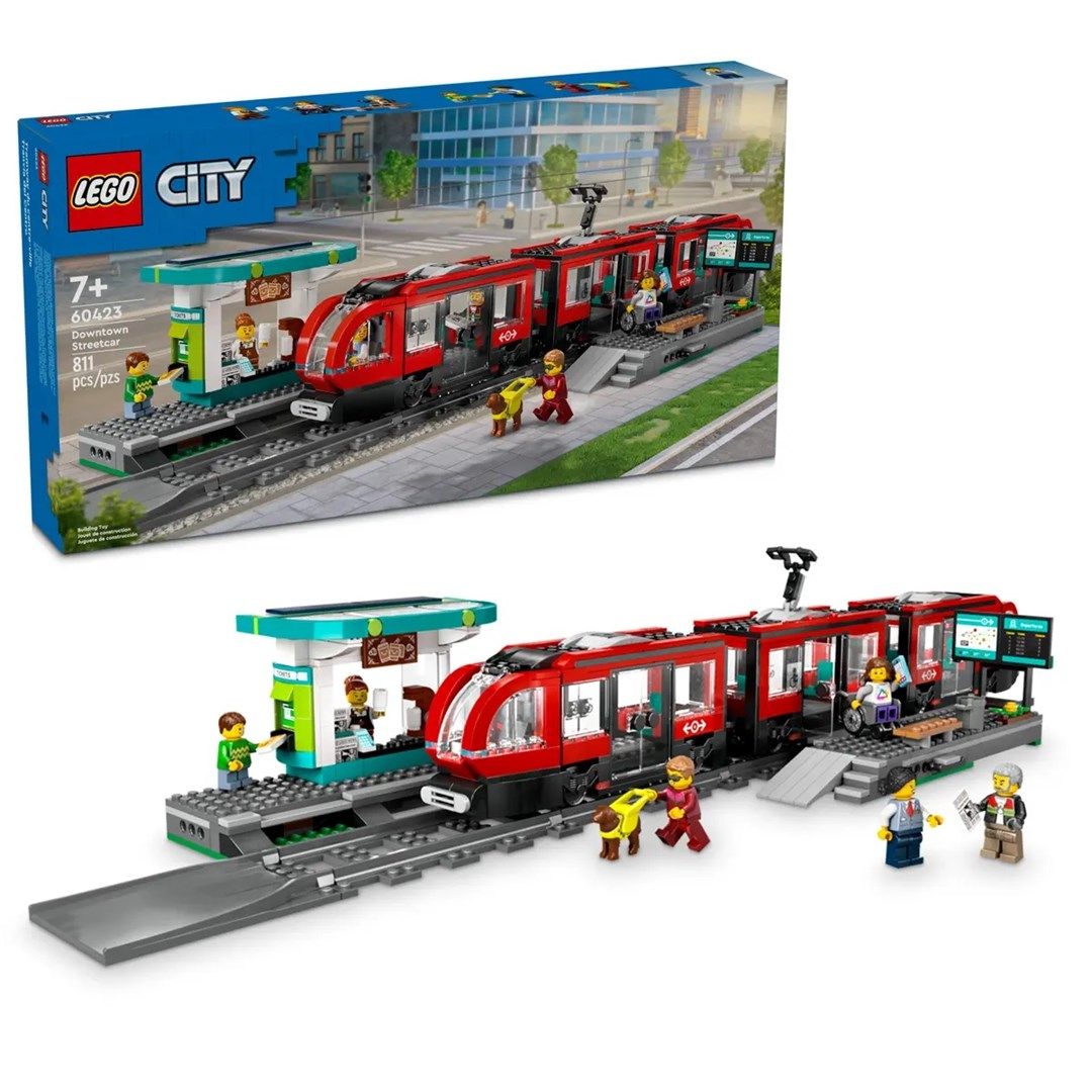 LEGO 60423 City StraßEnbahn Mit Haltestelle
