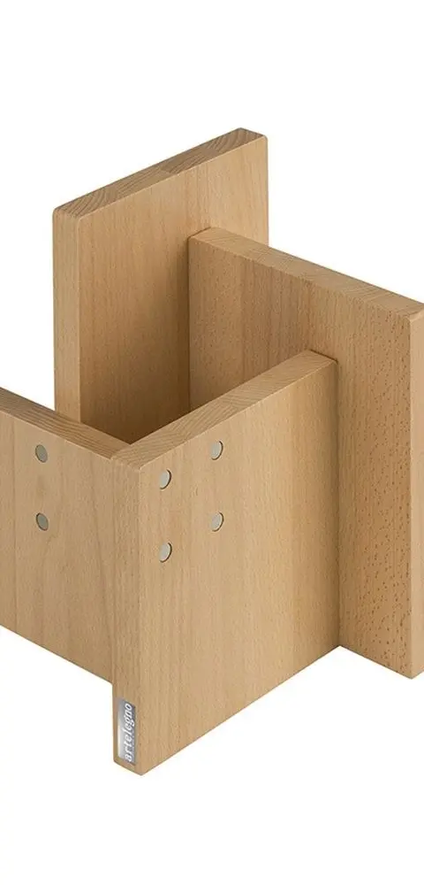 ARTELEGNO KOMBI Magnetyczny Stand Na NożE Z Pojemnikiem