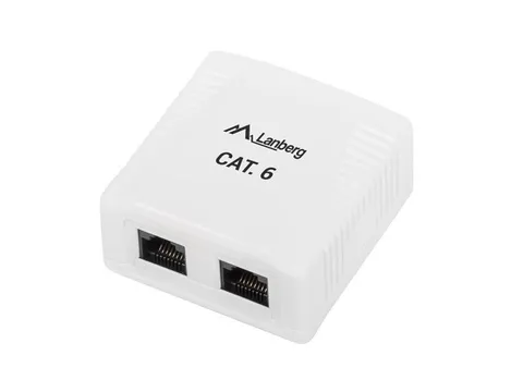 Lanberg OS6-0002-W cable gender changer 2 x RJ-45 White