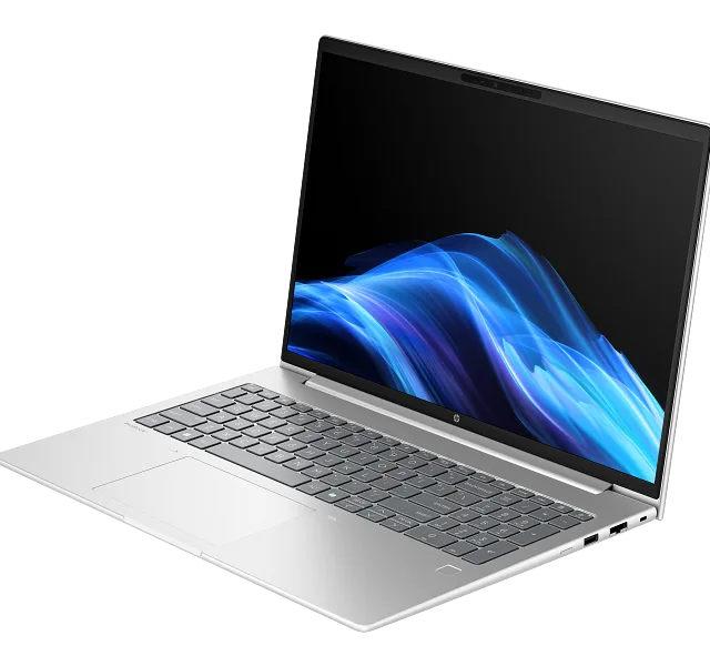 HP ProBook 4 G1i AI Intel Core Ultra 7 255U Laptop 16 WUXGA 16 GB DDR5-SDRAM 512 GB SSD Wi-Fi 6E (802.11ax) Windows 11 Pro AI PC Silver