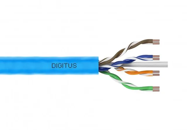 Digitus CAT 6A U/UTP installation cable, 305 m, simplex, Eca