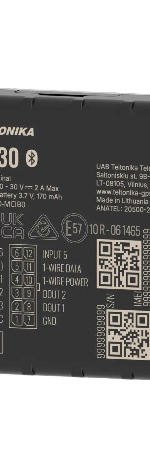 Teltonika Tracker GPS FMC130 Fahrzeug LTE/3G/2G/GNSS/BLE 4.0