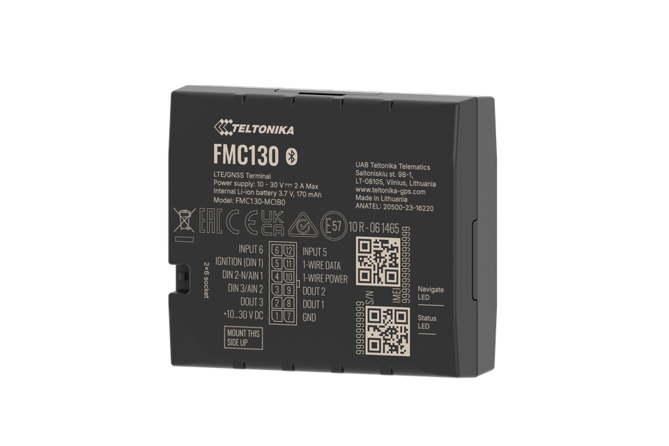 Teltonika Tracker GPS FMC130 Fahrzeug LTE/3G/2G/GNSS/BLE 4.0