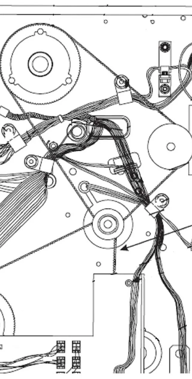 Zebra 45189-2 printer belt