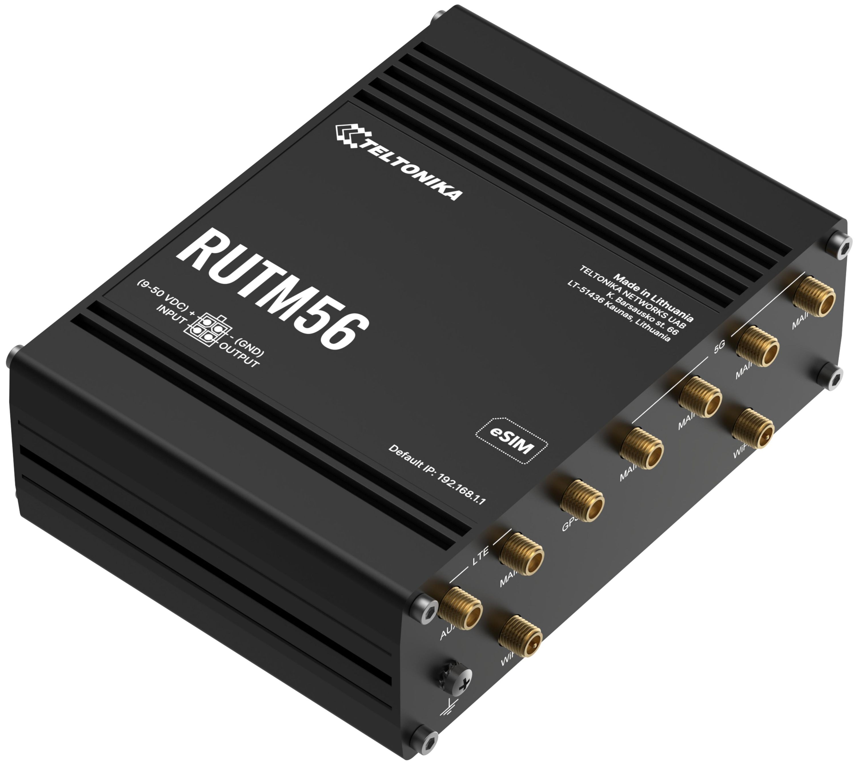 Teltonika Router RUTM56 Dual (1x 5G 1x 4G) Router