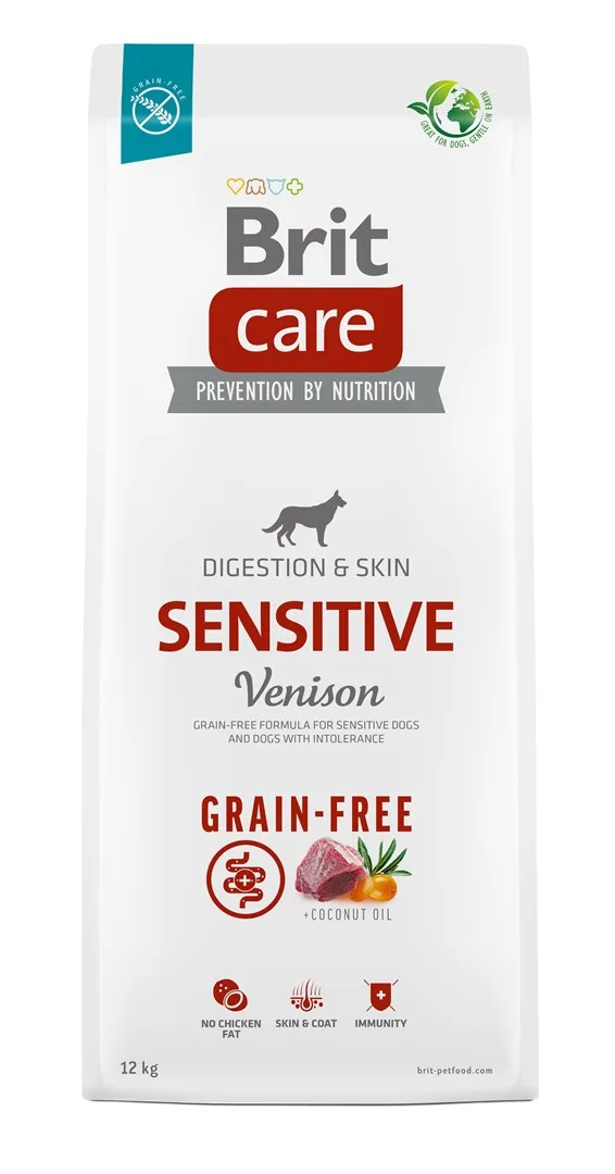 BRIT Care Sensitive Venison - Dry Dog Food - 12 Kg