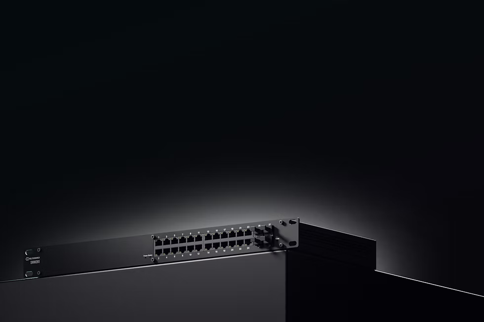 Teltonika SWM281 Managed L2+ Gigabit Ethernet (10/100/1000) Black