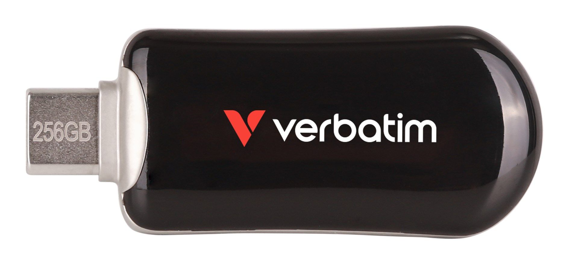 Verbatim Plectra USB-C Flash Drive Black 256GB