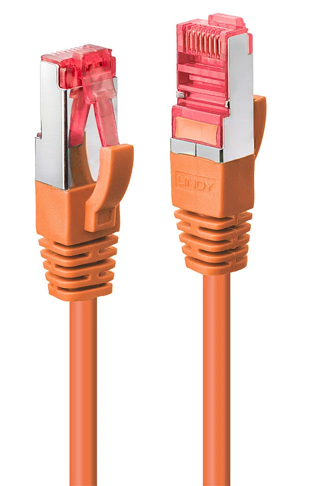 Lindy 47807 networking cable Orange 1 m Cat6 S/FTP (S-STP)