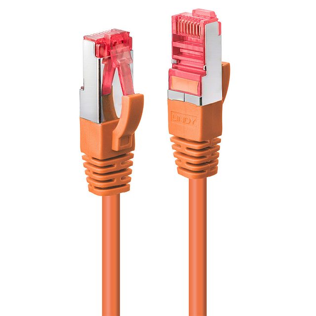 Lindy 47807 networking cable Orange 1 m Cat6 S/FTP (S-STP)