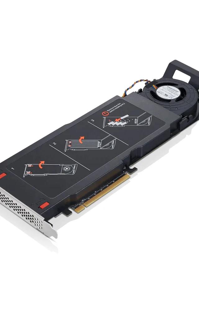 Lenovo ThinkStation Quad AIC M.2 SSD interface cards/adapter Internal PCIe