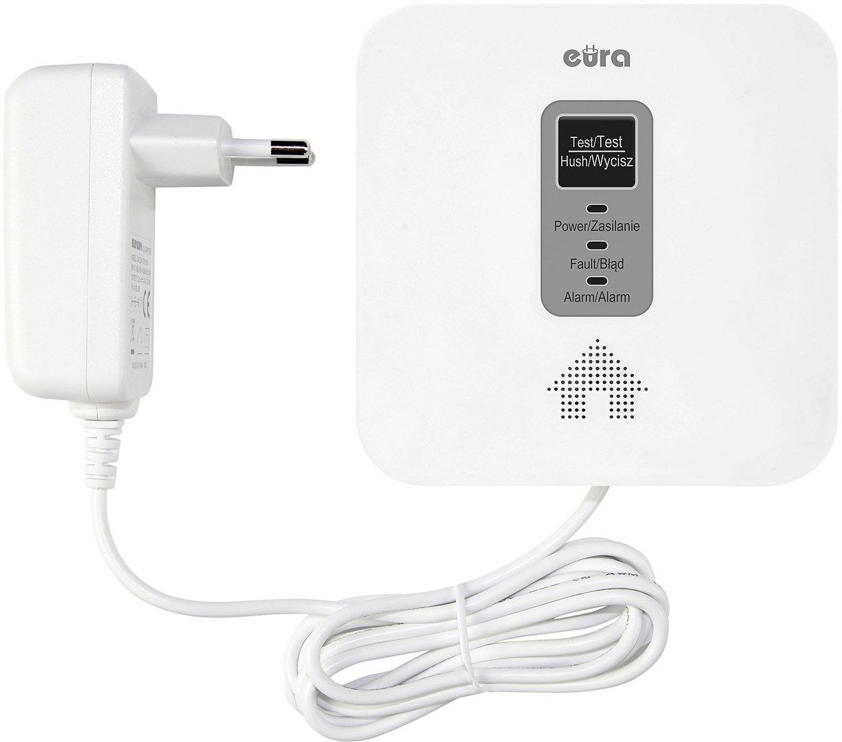 Carbon Monoxide And Natural Gas Detector 2in1Eura CGD-50A2