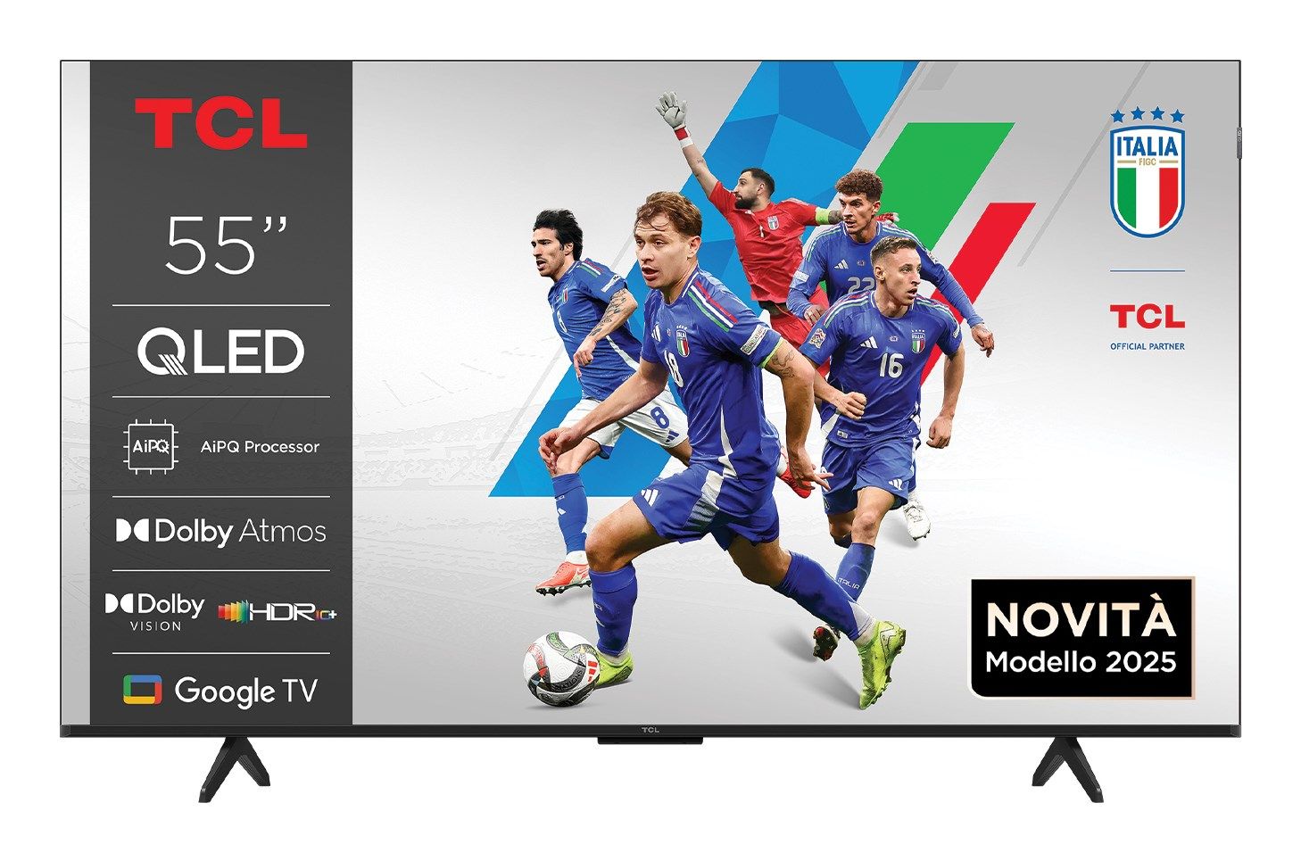 TCL P79K 55P79K TV 139.7 cm (55") 4K Ultra HD Smart TV Wi-Fi Metallic 430 cd/m²