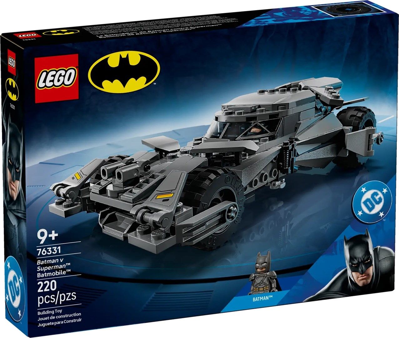 LEGO BATMAN 76331 Batman V Superman Batmobile