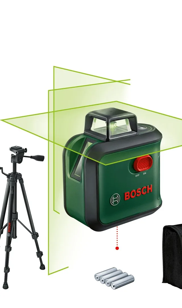 BOSCH LASER ADVANCED LEVEL 360 UNI GREEN TT150