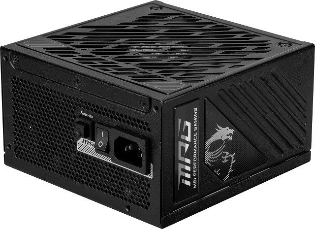 MSI MPG A1000GS PCIE5 power supply unit 1000 W 24-pin ATX ATX Black