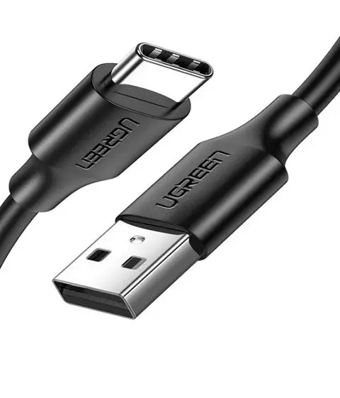 Ugreen USB-A / USB-C 3A 0.25m Cable US287 (Black)