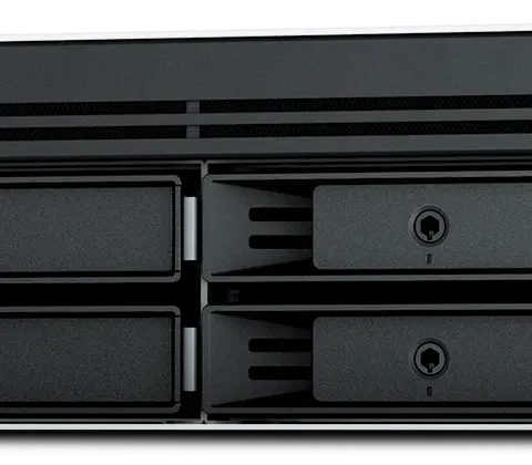 Synology RackStation RS1221RP+ NAS/storage server Rack (2U) Ryzen Embedded V1500B 4 GB DDR4 0 TB DiskStation Manager Black