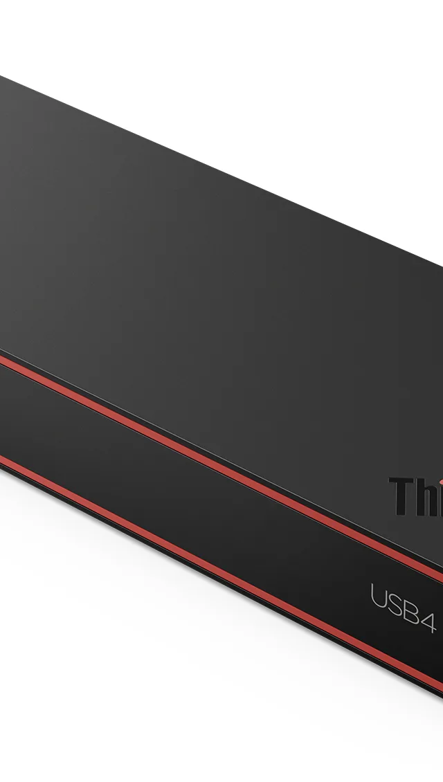 Lenovo ThinkPad USB4 Dock 5000 Wired Thunderbolt 4 Black