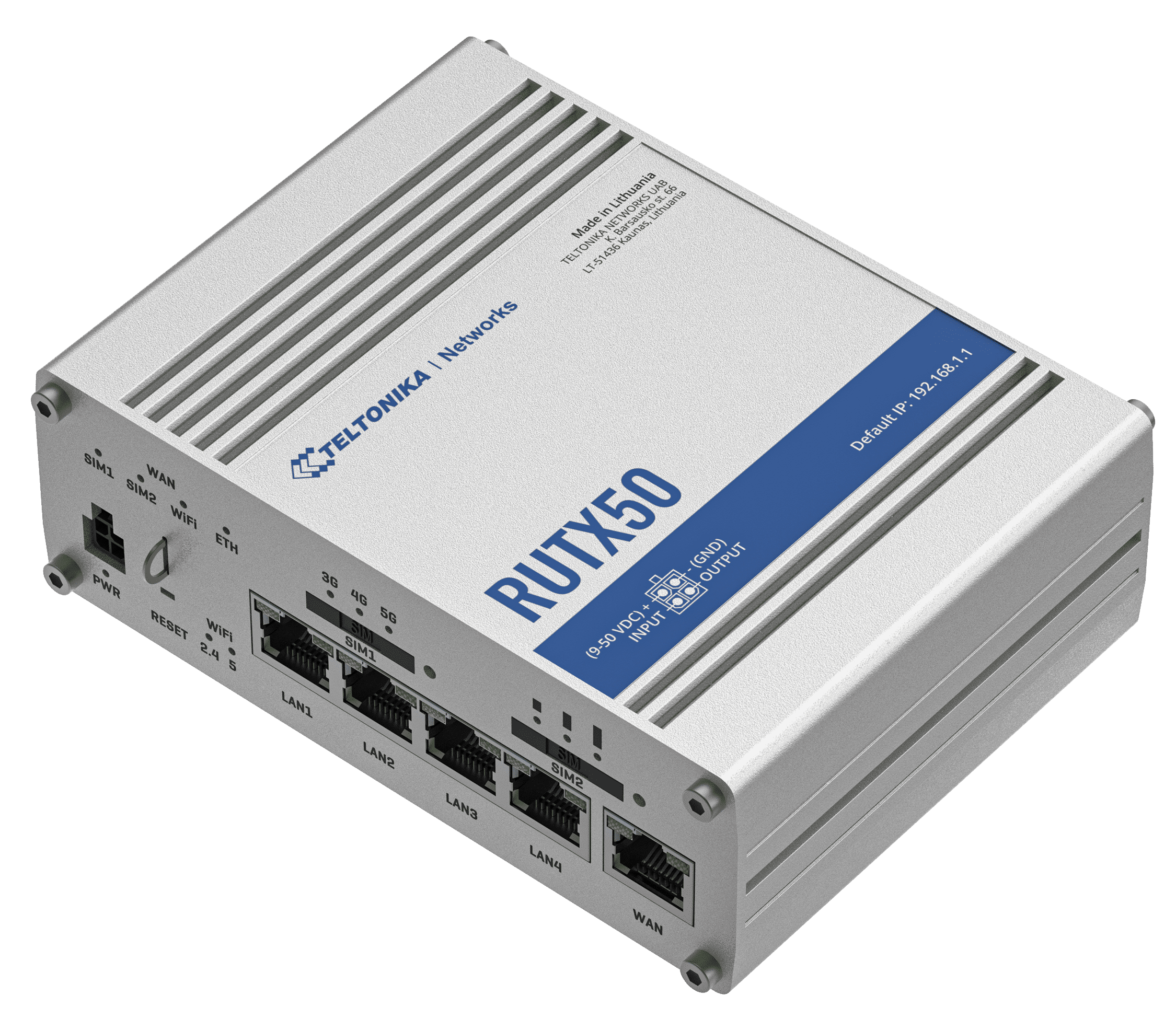 TELTONIKA - RUTX50 - ROUTER INDUSTRIALE 5G