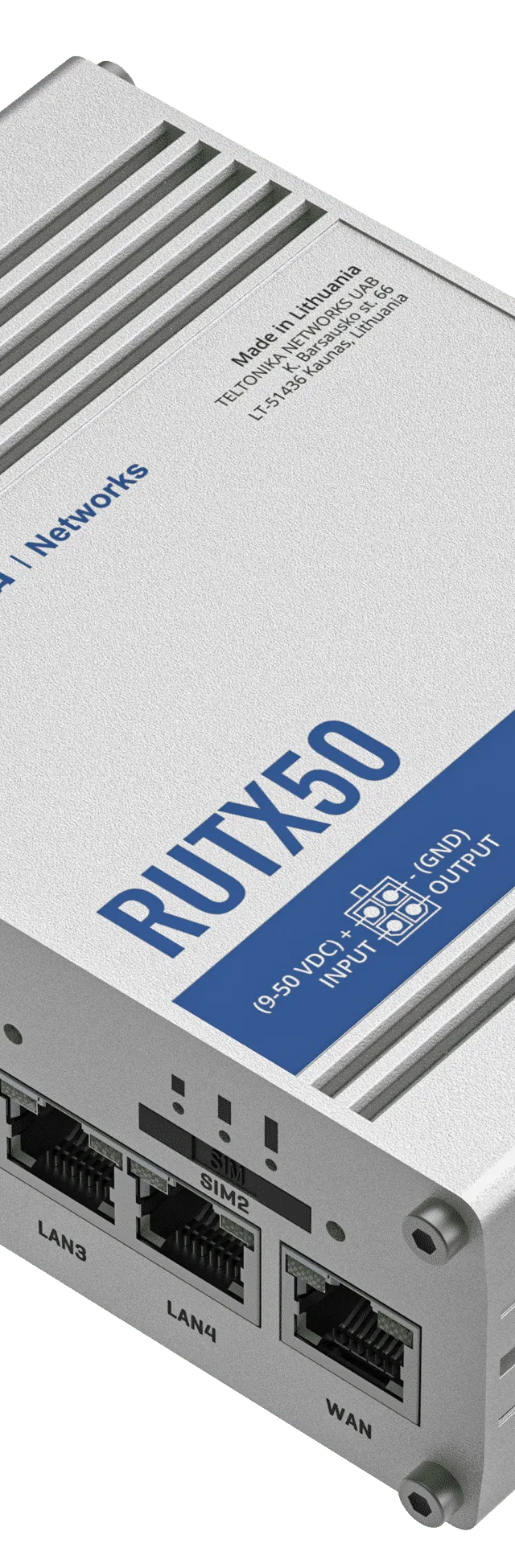 TELTONIKA - RUTX50 - ROUTER INDUSTRIALE 5G