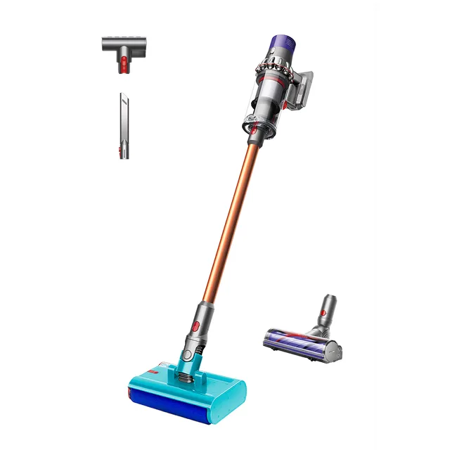 Dyson V10 Submarine 2-in-1 stick vacuum Battery Dry&wet Bagless 0.76 L Copper, Grey
