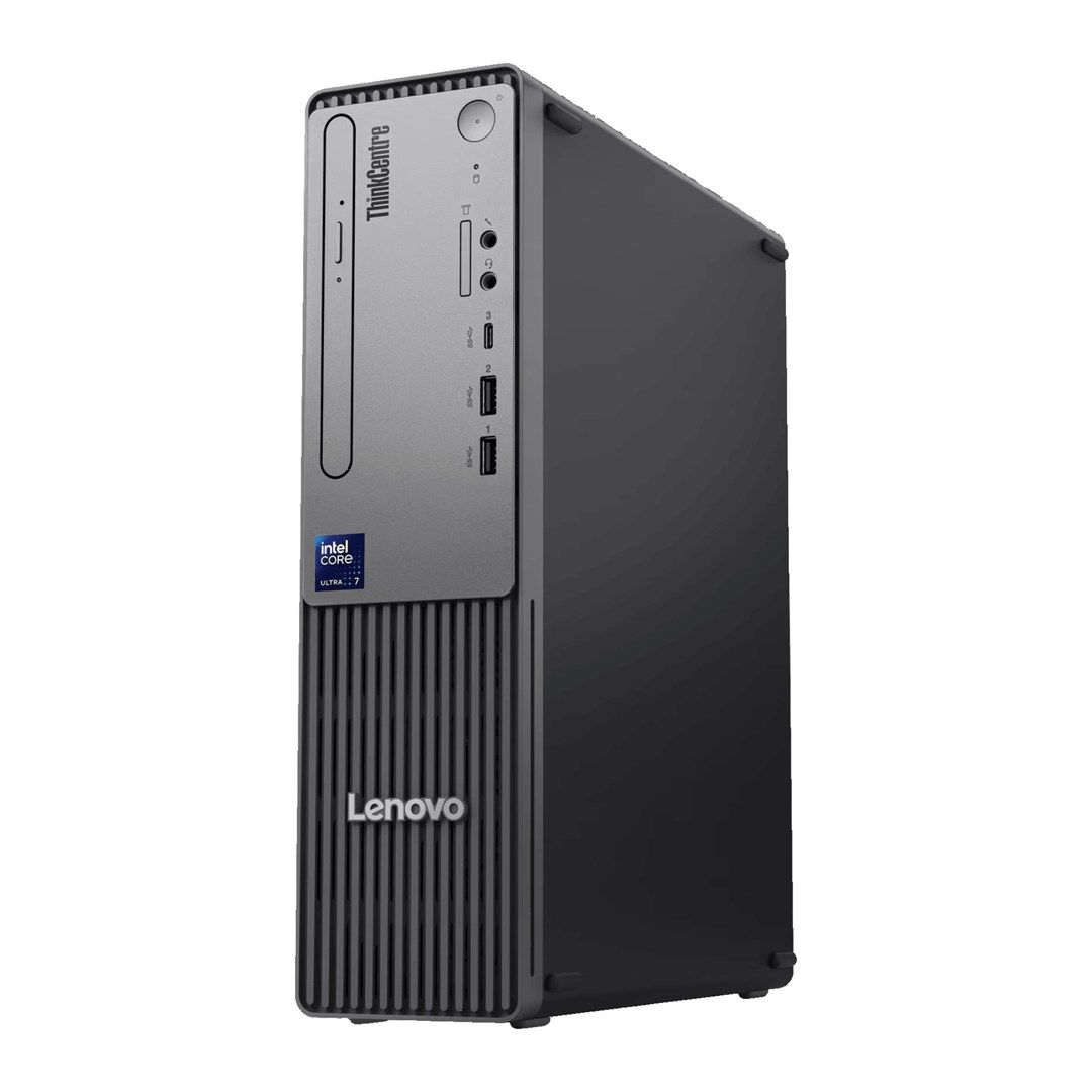 Lenovo ThinkCentre Neo 50s SFF Ultra 7 265 16GB DDR5 5600 512GB SSD Intel Graphics DVD-RW Windows 11 Pro Raven Black 3-Year On-Site Warranty