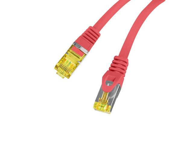 Lanberg PCF6A-10CU networking cable Red 1.5 m Cat6a S/FTP (S-STP)