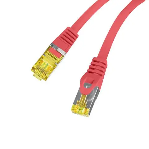 Lanberg PCF6A-10CU networking cable Red 1.5 m Cat6a S/FTP (S-STP)