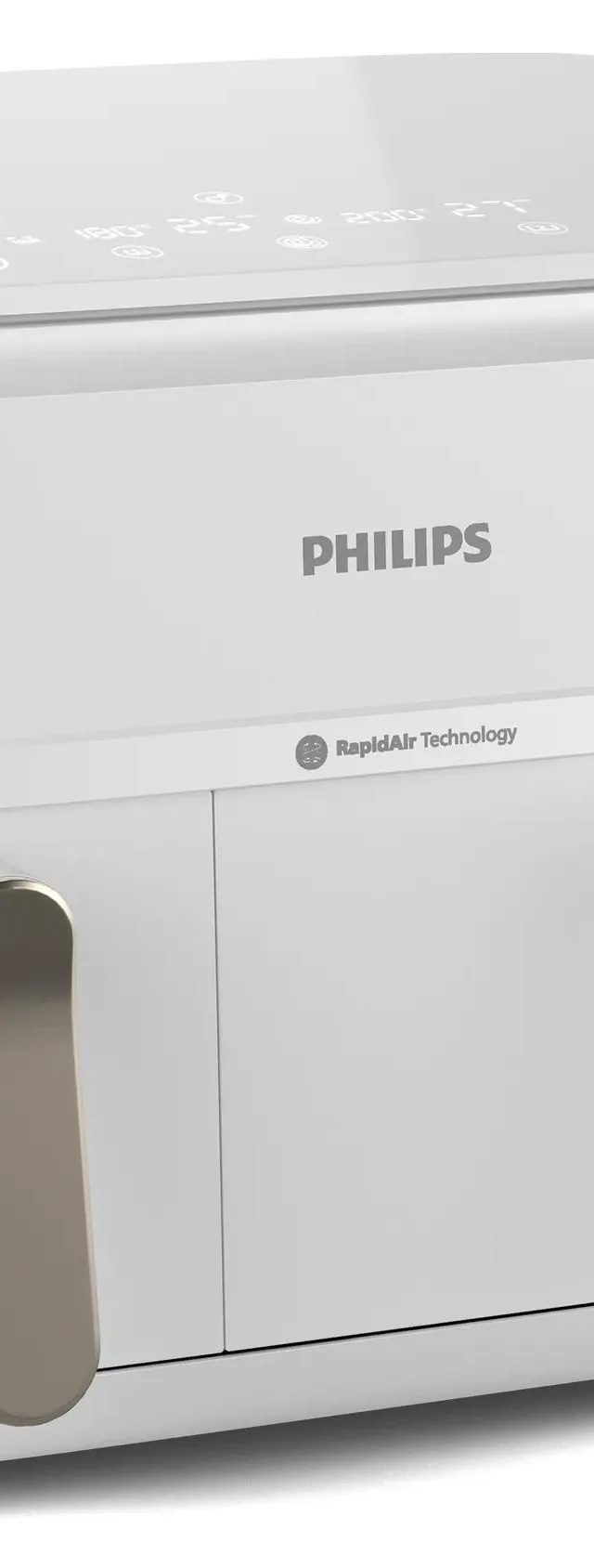 Philips 3000 series NA353/10 fryer Double 9 L Stand-alone 2750 W Hot air fryer Silver, White