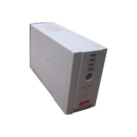 APC Back-UPS, 500VA/300W, Tower, 230V, 4x IEC C13 Outlets , User Replaceable Battery