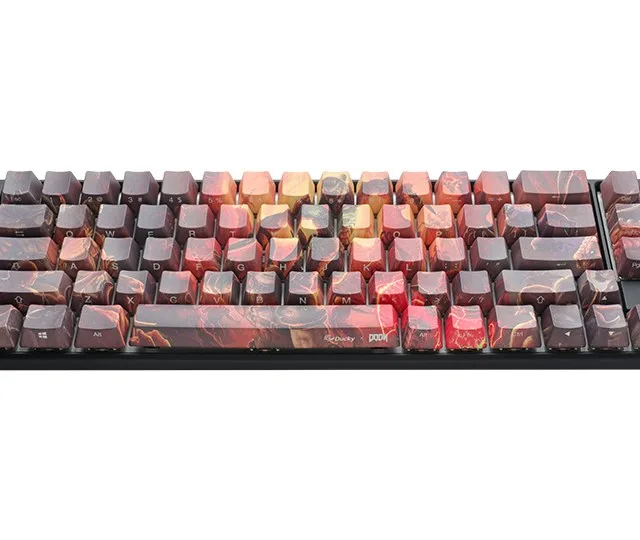 Ducky One 3 SF Doom limited Edition keyboard Gaming USB QWERTY Multicolour