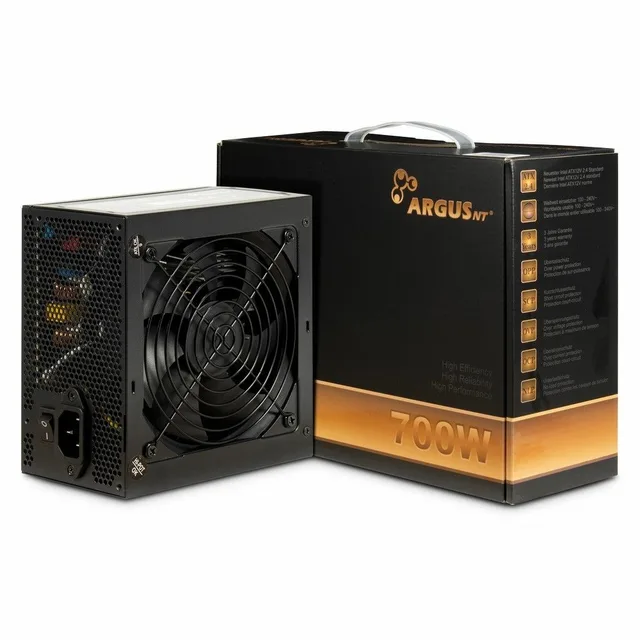Inter-Tech ArgusNT BPS-700 power supply unit 700 W 20+4 pin ATX ATX Black