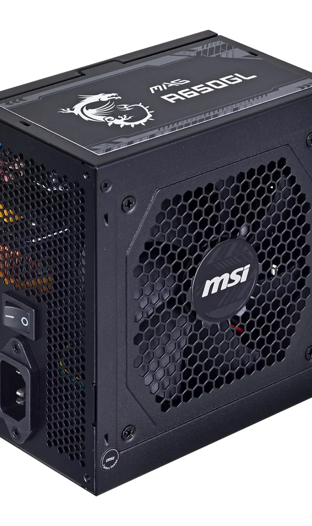 MSI MAG A650GL power supply unit 650 W 20+4 pin ATX ATX Black