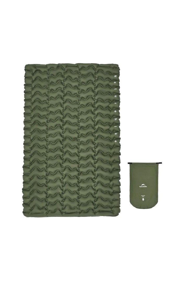 Double Air Mattress Army Green NATUREHIKE