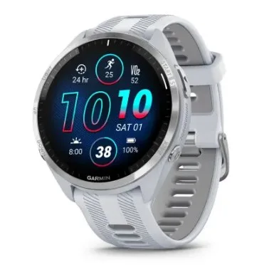 Garmin Forerunner 965 3.56 Cm (1.4 ) AMOLED 47 Mm Digital 454 X 454 Pixels Touchscreen White Wi-Fi GPS (Satellite)