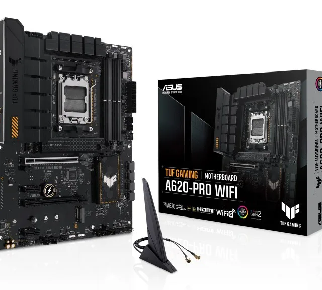 ASUS TUF GAMING A620-PRO WIFI AMD A620 Socket AM5 ATX