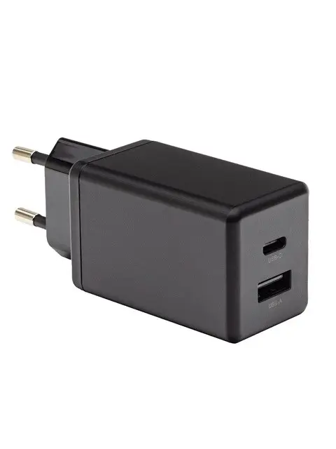 PATONA Premium Charger GaN PD45W 1xUSB-C 1xUSB-A PD3.0 QC3.0 Black