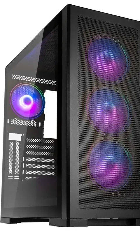 Kolink UNITY MESHBAY ARGB computer case Midi Tower Black