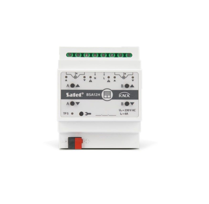 SATEL KNX 2-KanałOwy Aktor żAluzjowy 230V AC KNX-BSA12H