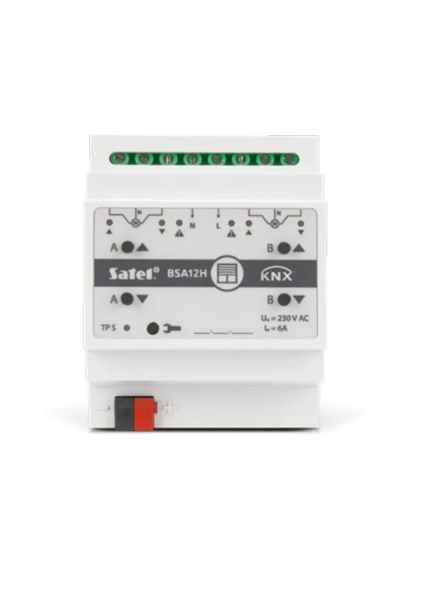 SATEL KNX 2-KanałOwy Aktor żAluzjowy 230V AC KNX-BSA12H