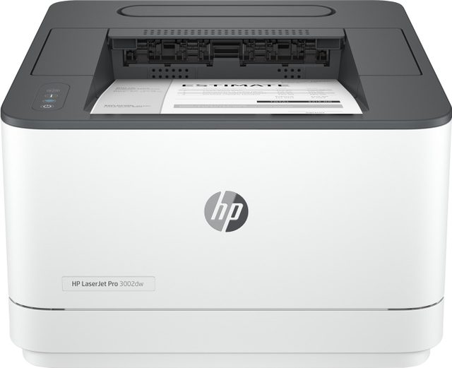 HP LaserJet Pro 3002dw Printer, Black and white, Printer for Small medium business, Print, Dualband Wi-Fi; Strong Security; Energy Efficient; Fast first page out speeds; Two-sided printing; Roam