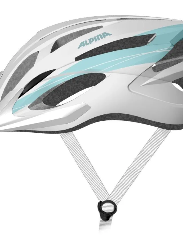 Bike Helmet Alpina MTB17 White Light Blue 54-58