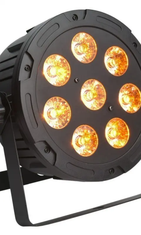 LIGHT4ME PENTA PAR 8x12W MKII RGBWA RGB LED Spotlight
