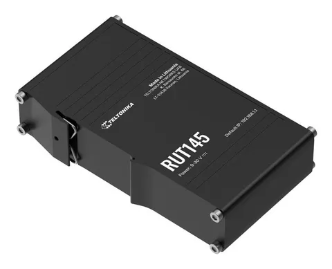 Teltonika RUT145 wireless router Fast Ethernet Single-band (2.4 GHz) Black