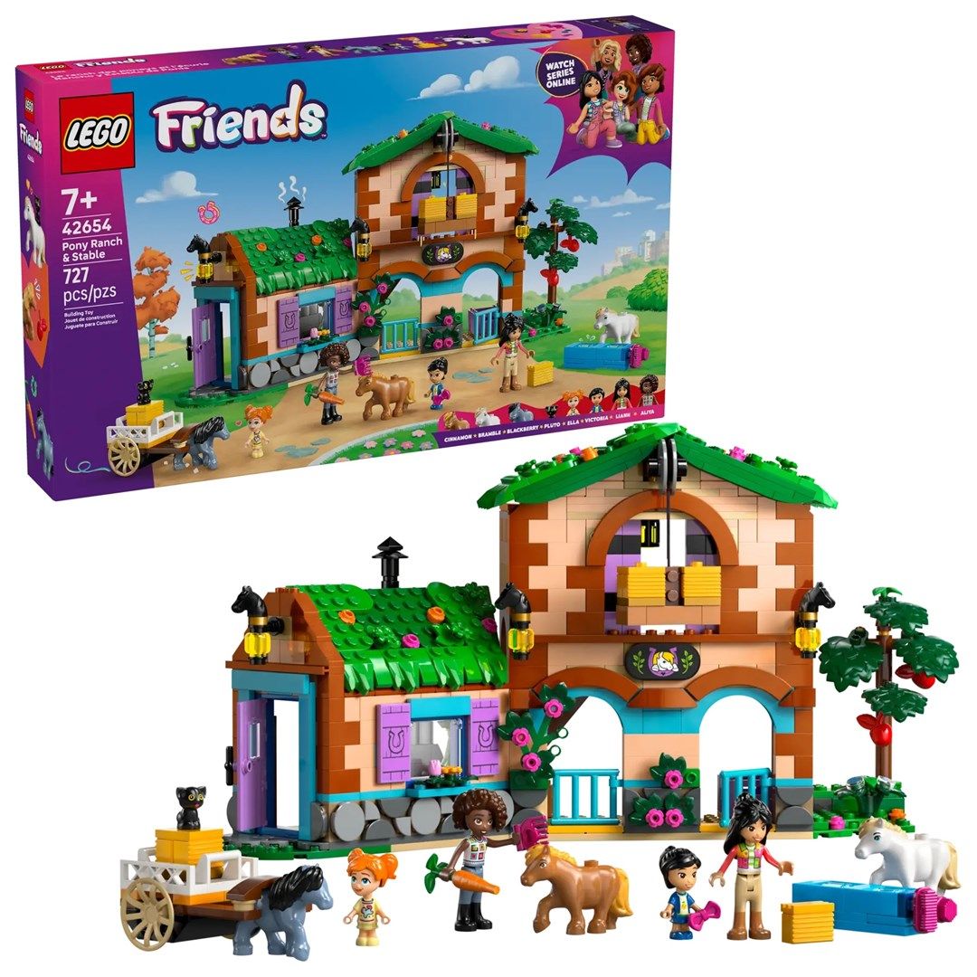 LEGO FRIENDS 42654 Pony Ranch Stable